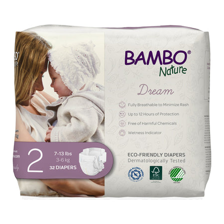 Bambo® Nature Diaper, Size 2 - Incontinence>Pediatric Diapers and Training Pants - Abena North America
