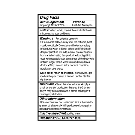 McKesson Isopropyl Alcohol Antiseptic, 32-ounce bottle-Antiseptic McKesson Brand Topical Liquid 32 oz. Bottle