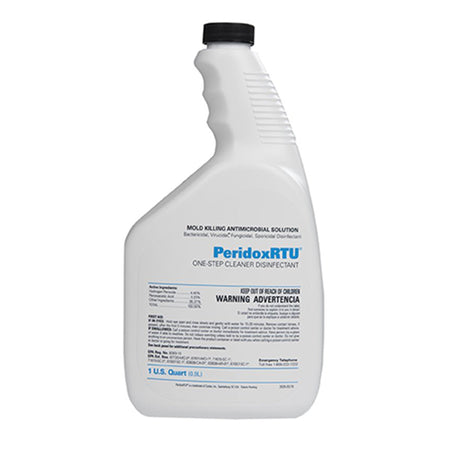Contec PeridoxRTU Surface Disinfectant Cleaner, 32 oz. Bottle-PeridoxRTU Surface Disinfectant Cleaner Peroxide Based Manual Pour Liquid 32 oz. Bottle Vinegar Scent NonSterile