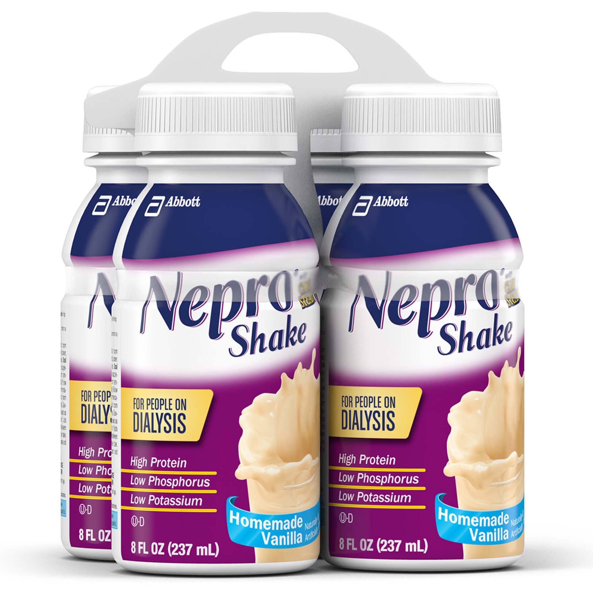 Nepro® with Carbsteady® Vanilla Shake for People on Dialysis, 8-ounce bottle - Nutritionals and Feeding Supplies>Nutrition...