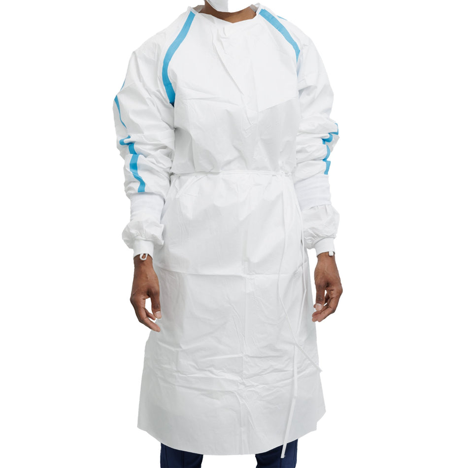 Contec CritiGear Chemo HD Gowns-Chemotherapy Procedure Gown Contec CritiGear Small / Medium White NonSterile ASTM D6978-05 Disposable