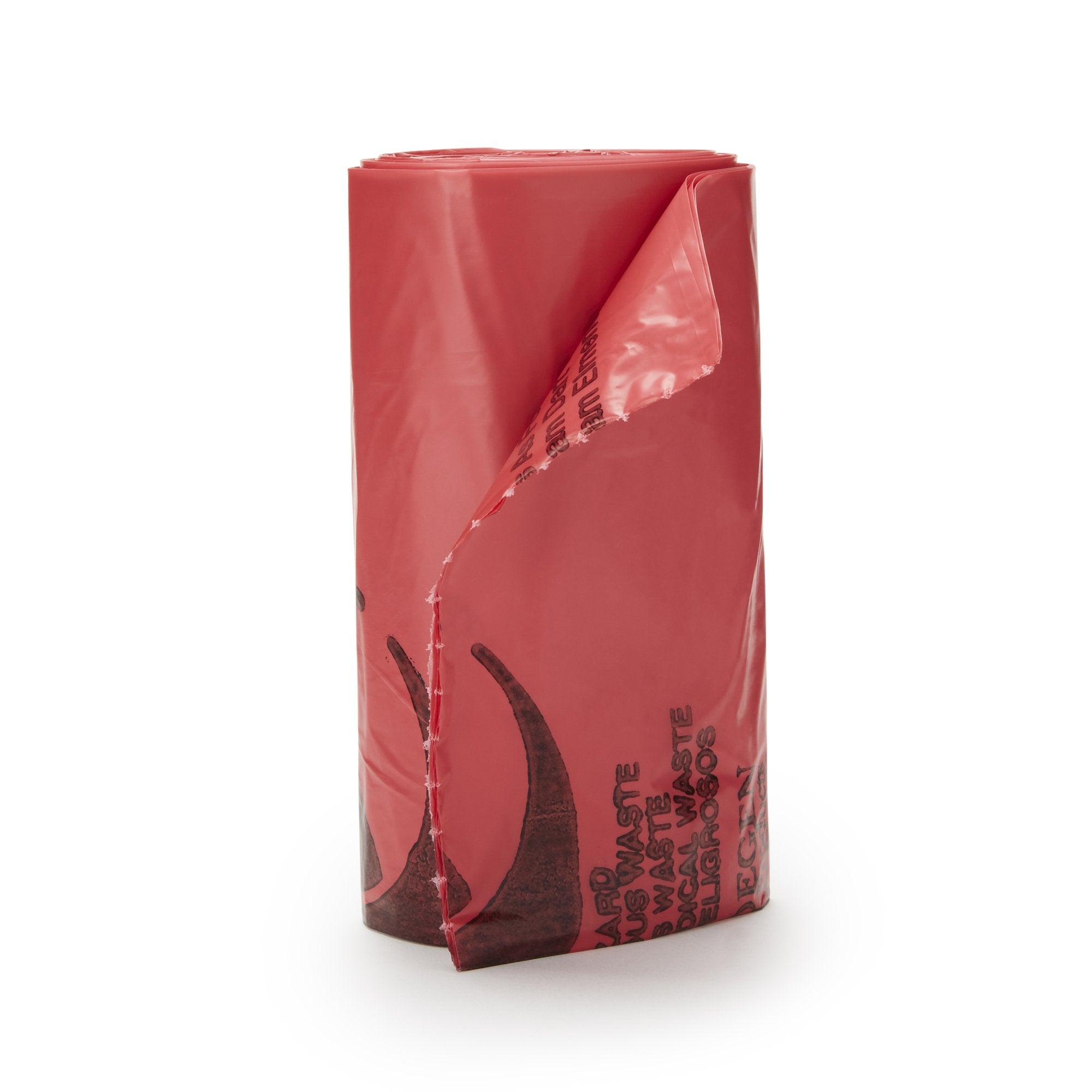 ULTRA-TUFF Infectious Waste Bag, 7-10 gal-Infectious Waste Bag McKesson 7 to 10 gal. Red Bag 24 X 24 Inch