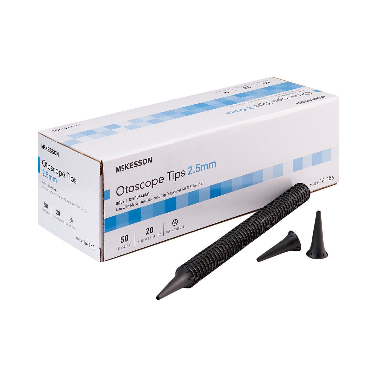 McKesson Otoscope Tip - Diagnostic Instruments and Supplies>Scopes>Speculum Tips - McKesson Brand