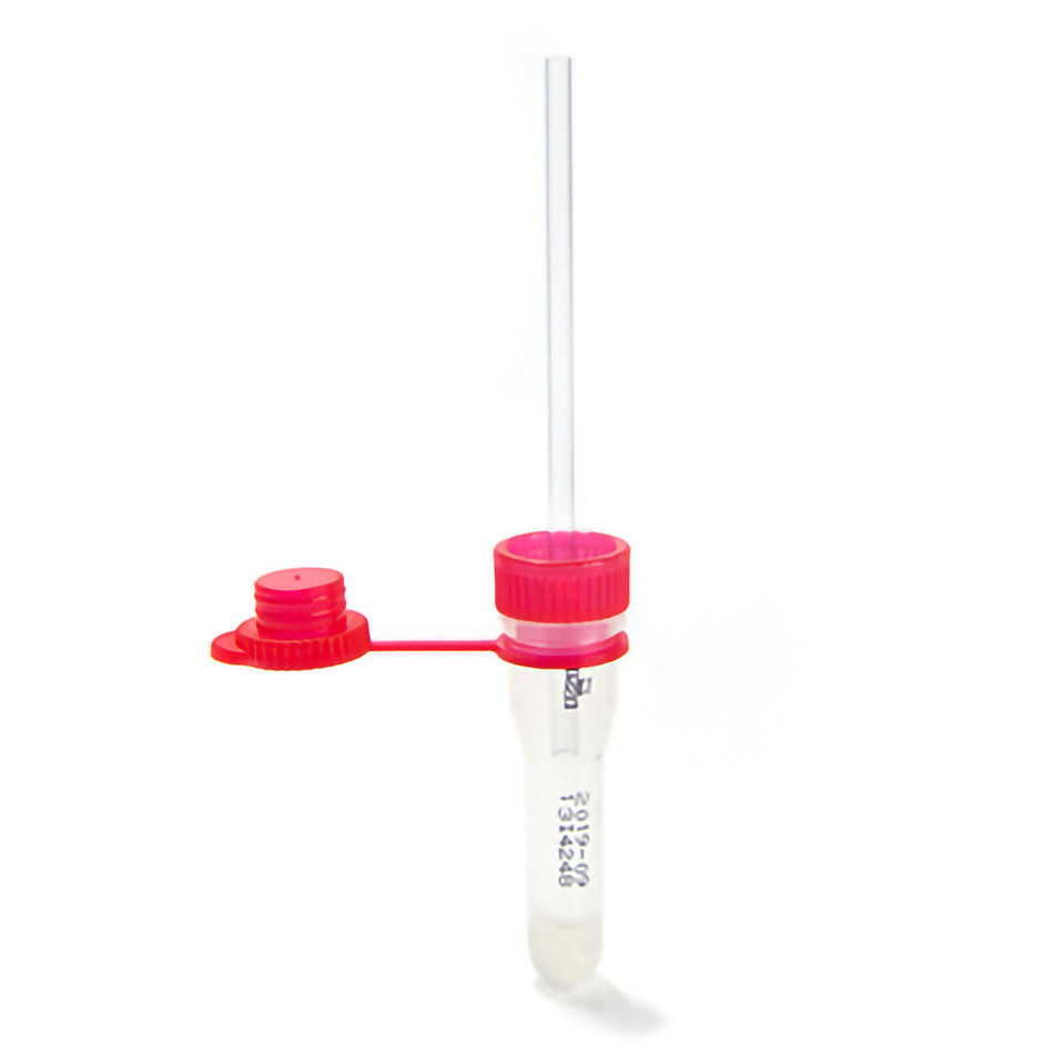 Safe-T-Fill Capillary Blood Collection Tube, 10.8 x 46.6 mm-Safe-T-Fill Capillary Blood Collection Tube Clot Activator / Separator Gel Additive 200 L Attached Cap Plastic Tube