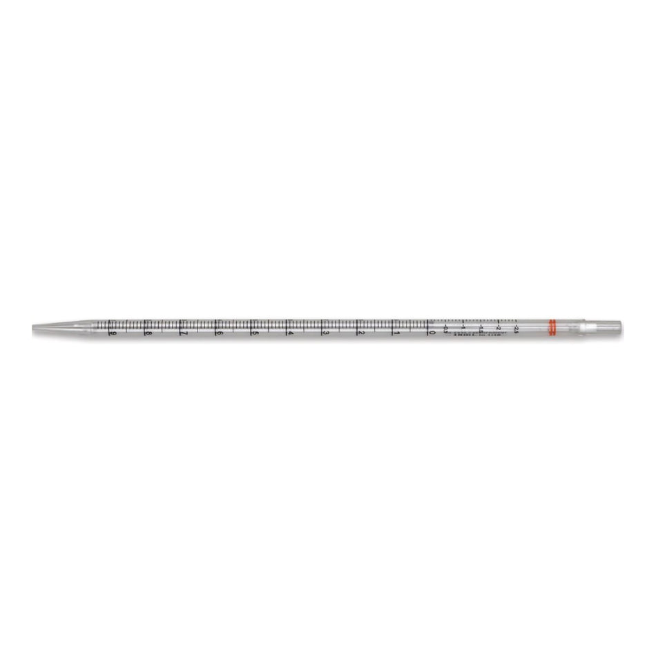 McKesson Serological Pipette, 10 mL-McKesson Serological Pipette 10 mL 0.1 mL Graduation Increments / 2.5 mL Negative Graduations Sterile