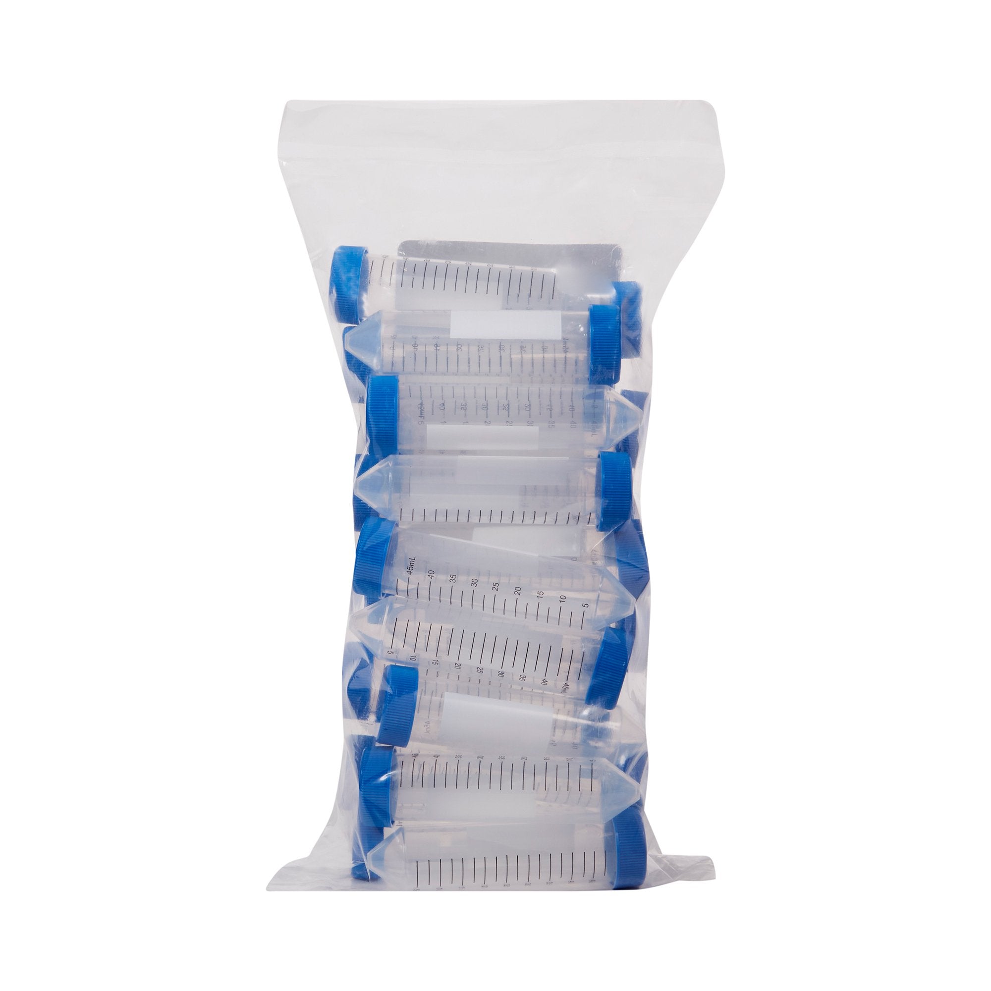 McKesson Centrifuge Tube, 50 mL, 30 x 115 mm-McKesson Centrifuge Tube Plain 50 mL Screw Cap Polypropylene Tube