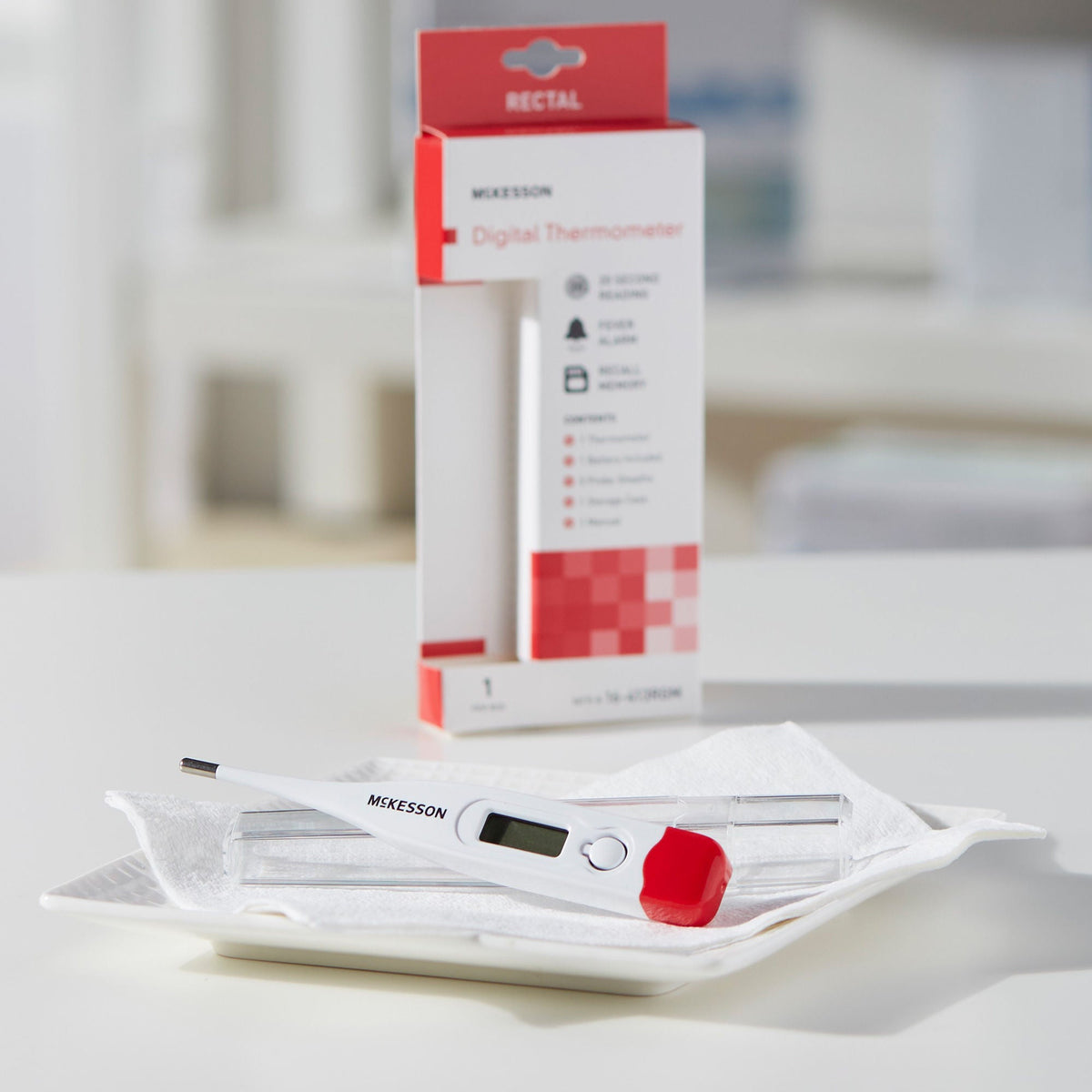 McKesson Digital Thermometer - Diagnostic Instruments and Supplies>Thermometers>Digital Thermometers - McKesson Brand