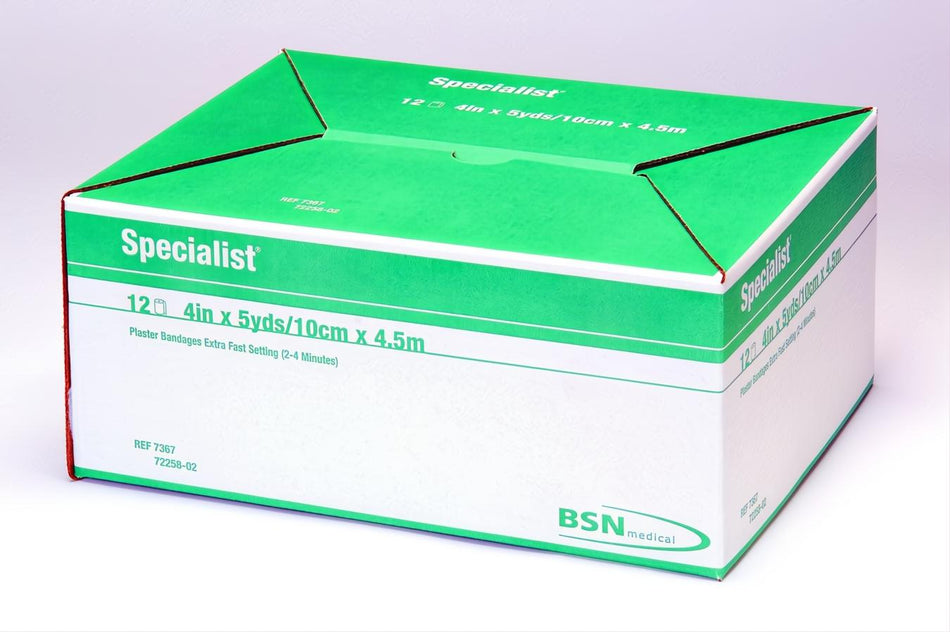 Specialist Plaster Splint, 3 x 15 Inch-Plaster Splint Specialist 3 X 15 Inch Plaster of Paris White