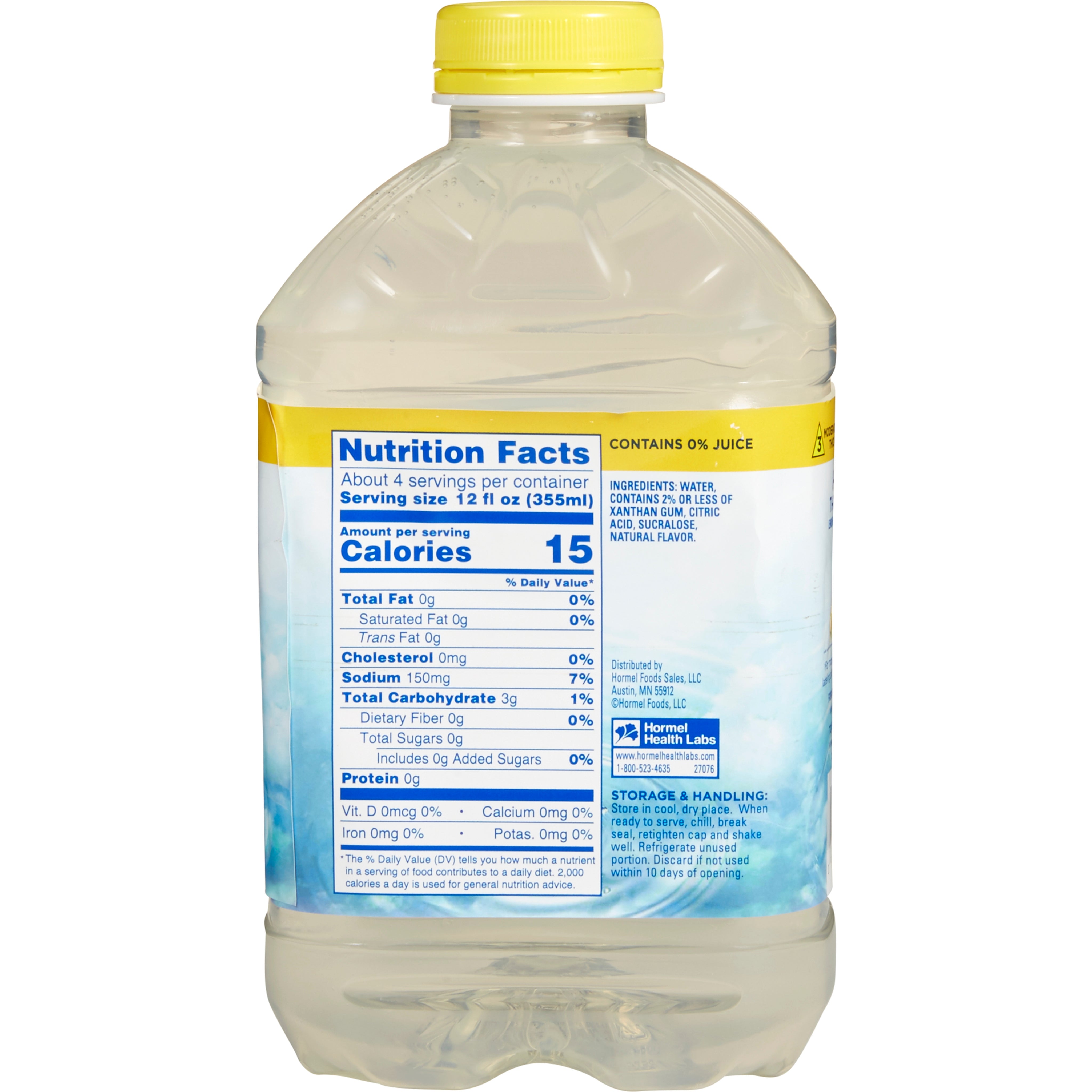 Thick & Easy® Hydrolyte® Honey Consistency Lemon Thickened Water, 46-oz. - Nutritionals and Feeding Supplies>Nutritionals>...