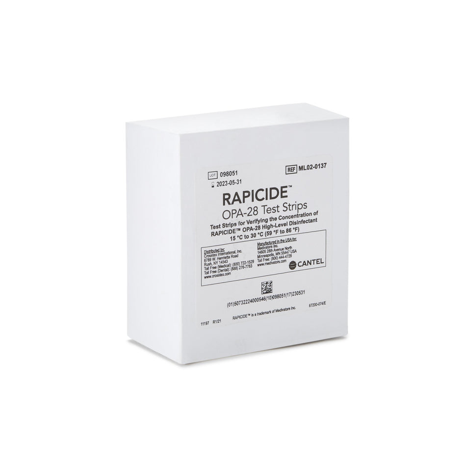 Rapicide OPA-28 Test Strips for Verifying Concentration of Rapicide Disinfectant - Instruments>Cleaners and Solutions>Inst...