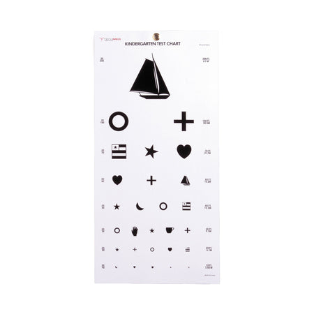 McKesson Preschool Eye Test Chart - Diagnostic Instruments and Supplies>Optometry>Exam Charts - McKesson Brand