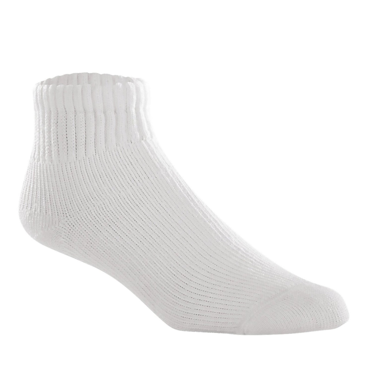 Jobst SensiFoot Contoured Diabetic Sock, Large, Crew, Closed Toe-Diabetic Compression Socks JOBST Sensifoot Crew Large White Closed Toe