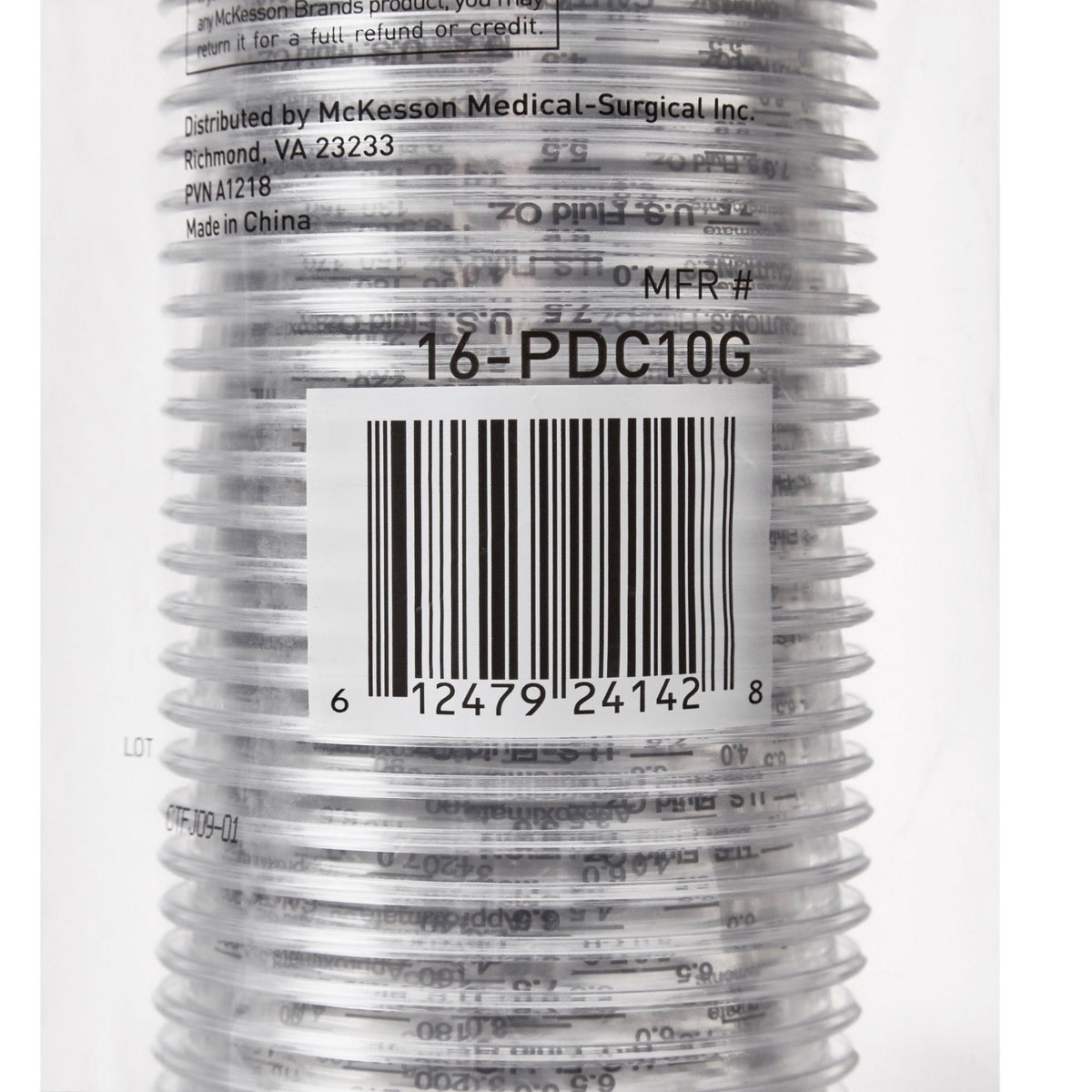 McKesson Graduated Drinking Cup, 10 oz., Clear - Utensils>Drinking Utensils - McKesson Brand