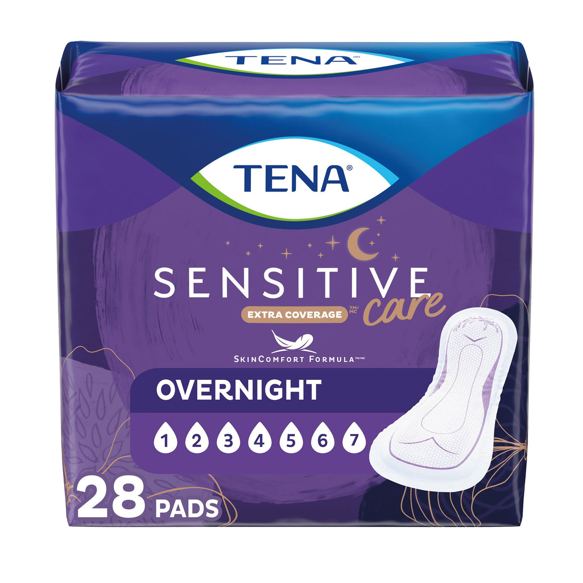Tena® Intimates™ Overnight Bladder Control Pad, 16-Inch Length - Incontinence>Incontinence Liners and Pads - Essity HMS No...