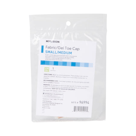 McKesson Toe Cap, Small / Medium-Toe Cap McKesson Small / Medium Pull-On Toe