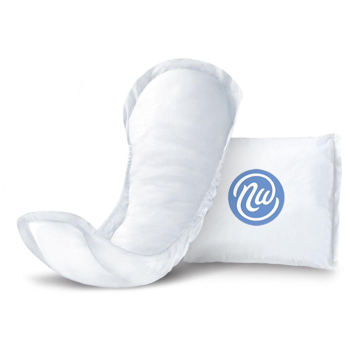 Nexwear Maximum Regular Bladder Control Pads-Bladder Control Pad Nexwear Maximum Regular 12 Inch Length Heavy Absorbency Super Absorbent Core One Size Fits Most