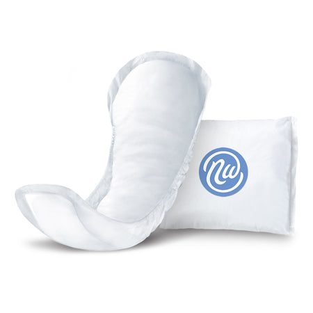 Nexwear Maximum Regular Bladder Control Pads-Bladder Control Pad Nexwear Maximum Regular 12 Inch Length Heavy Absorbency Super Absorbent Core One Size Fits Most