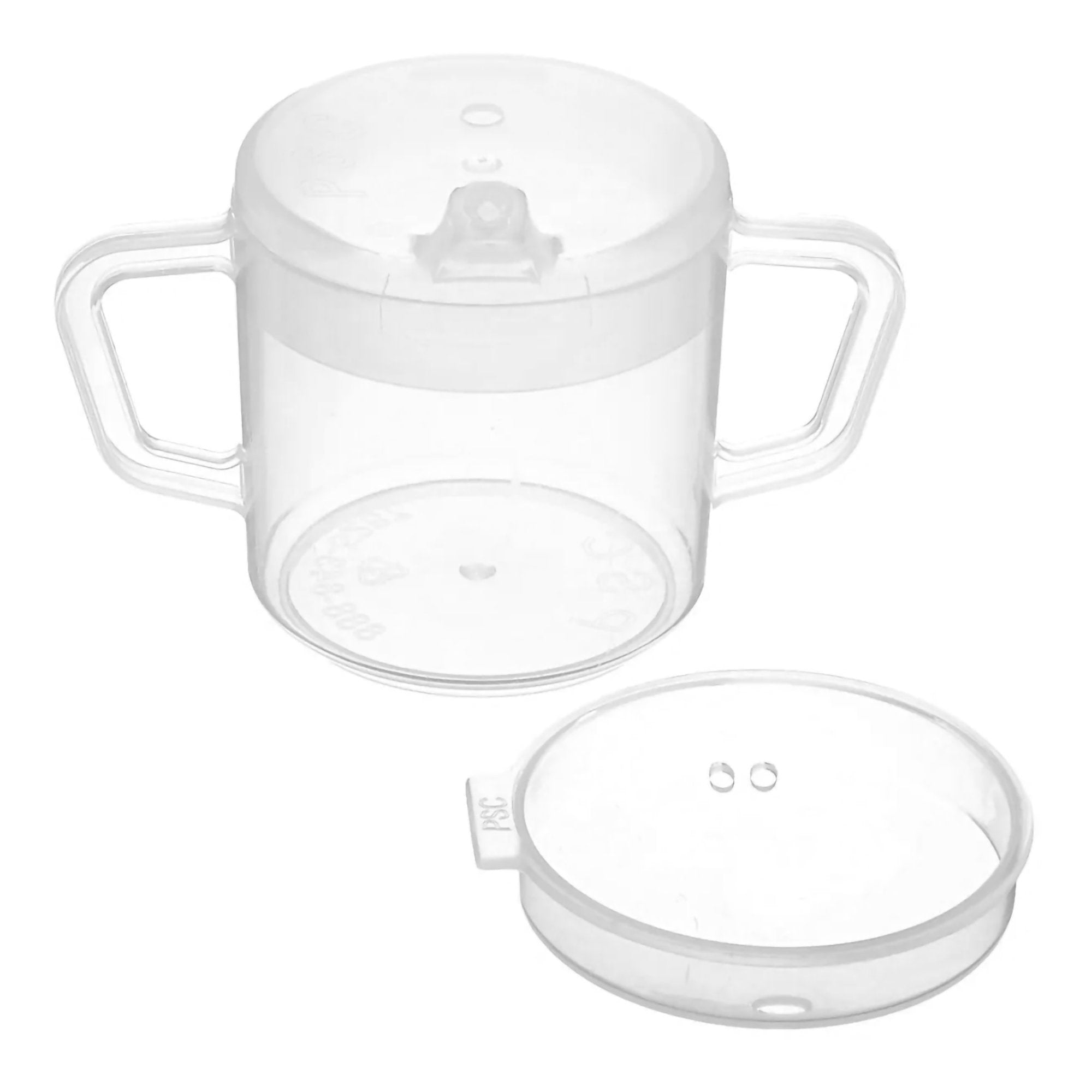 Independence Drinking Cup with Two Handles-Drinking Cup Independence 8 oz. Clear Reusable