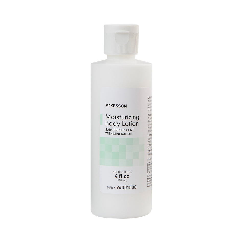 McKesson Hand and Body Moisturizer, 4-ounce bottle - Personal Hygiene>Skin Care>Moisturizers - McKesson Brand