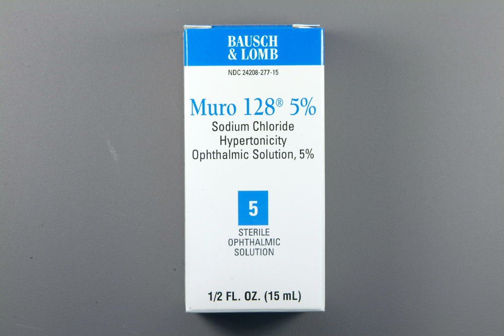 Muro 128 Hypertonicity Agent, 0.5 Ounce-Hypertonicity Agent Muro 128 0.5 oz. Eye Drops