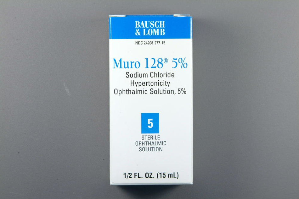 Muro 128 Hypertonicity Agent, 0.5 Ounce-Hypertonicity Agent Muro 128 0.5 oz. Eye Drops