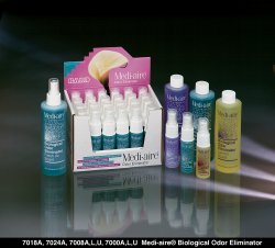 Medi-aire Unscented Odor Neutralizer, 1 oz. Spray Bottle-Deodorizer Medi-aire Biological Odor Eliminator Liquid 1 oz. Bottle Unscented