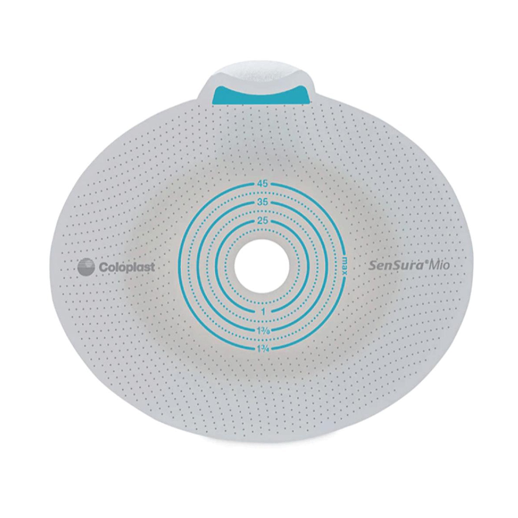 SenSura® Mio Click Ostomy Barrier, Trim to Fit 10 – 35 mm, Green Match - Ostomy>Barriers - Coloplast