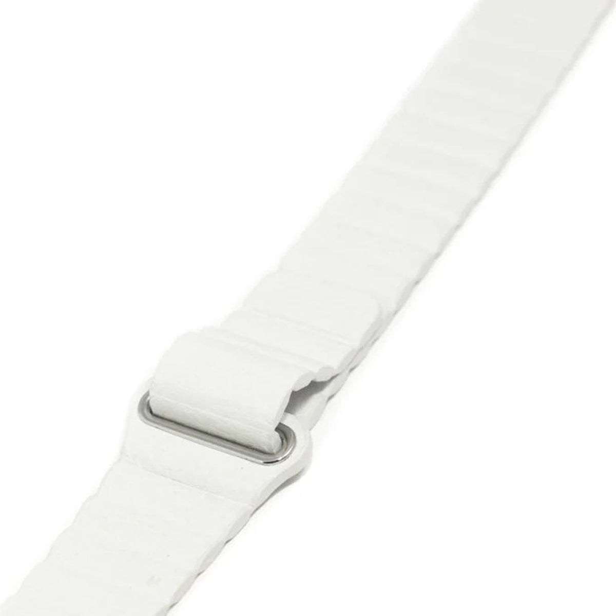 Embr Wave 2 Thermal Wristband Replacement Strap White Vegan Leather-"Comfort Band Embr Wave 2 White, Faux Vegan Leather"