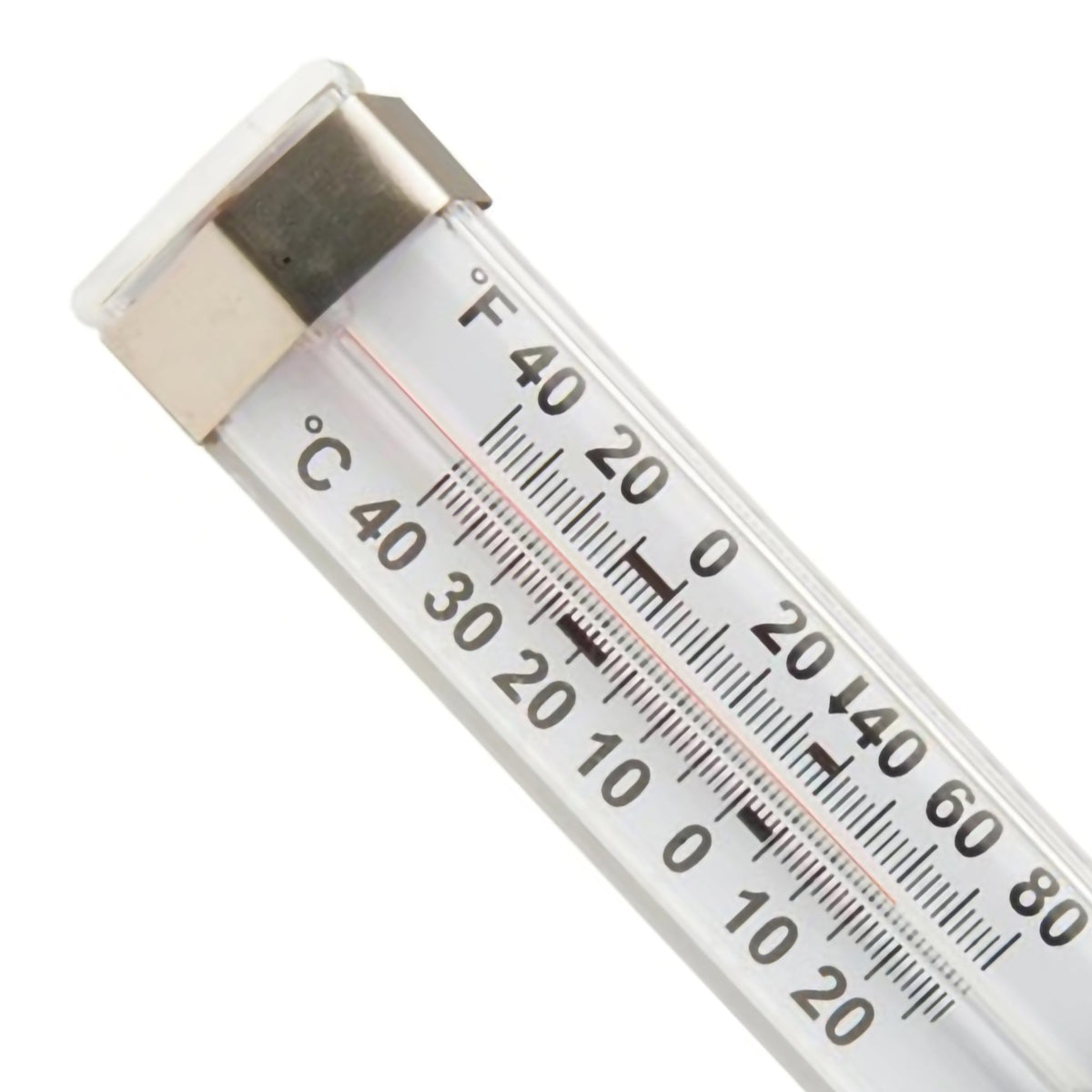 Fisherbrand Dual-Scale Refrigerator / Freezer Thermometer, -40 to +80 F-Refrigerator / Freezer Thermometer Fisherbrand Durac Fahrenheit / Celsius -40 to +80F (-40 to +25C) Without External Probe Wall Mount Does Not Require Power