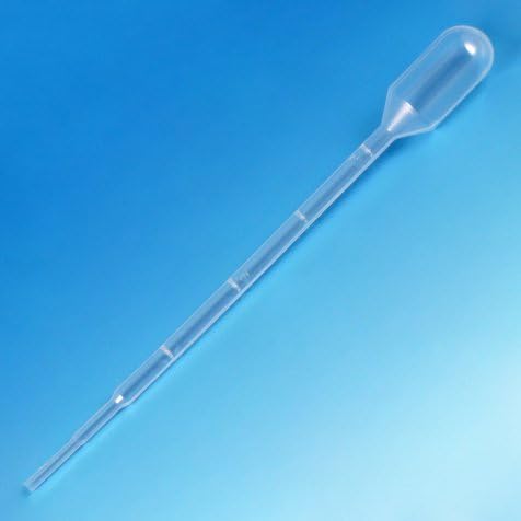 Globe Scientific Transfer Pipette, 3 mL, 2.2 mL Draw Volume