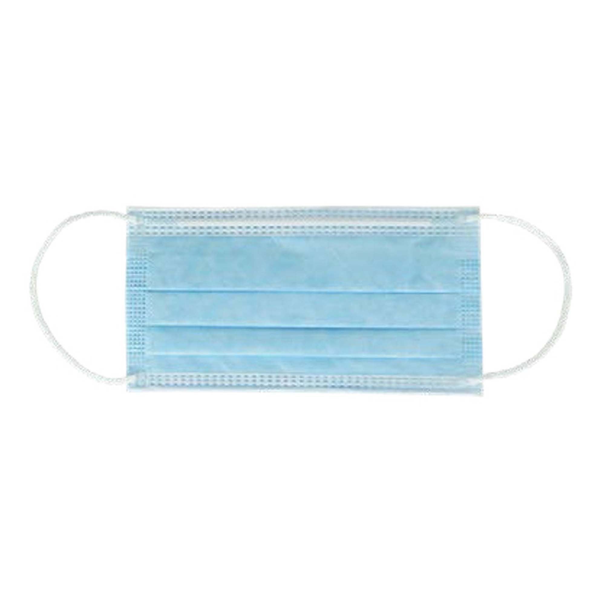 FluidGard 160 Anti-Fog Procedure Mask, Blue-Procedure Mask Precept FluidGard 160 Anti-fog Foam ASTM Level 3 Earloops One Size Fits Most