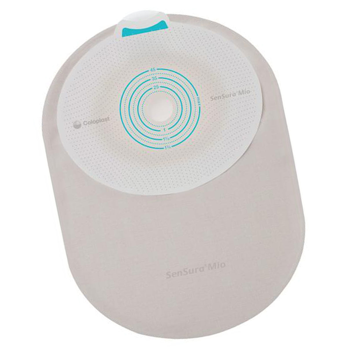 SenSura Mio One-Piece Closed End Opaque Filtered Ostomy Pouch, Maxi Length, 5/8 to 1 Inch Stoma-"Ostomy Pouch SenSura Mio One-Piece System 8-1/4 Inch Length, Maxi Flat, Trim to Fit 5/8 to 1-3/4 Inch Stoma Closed End"