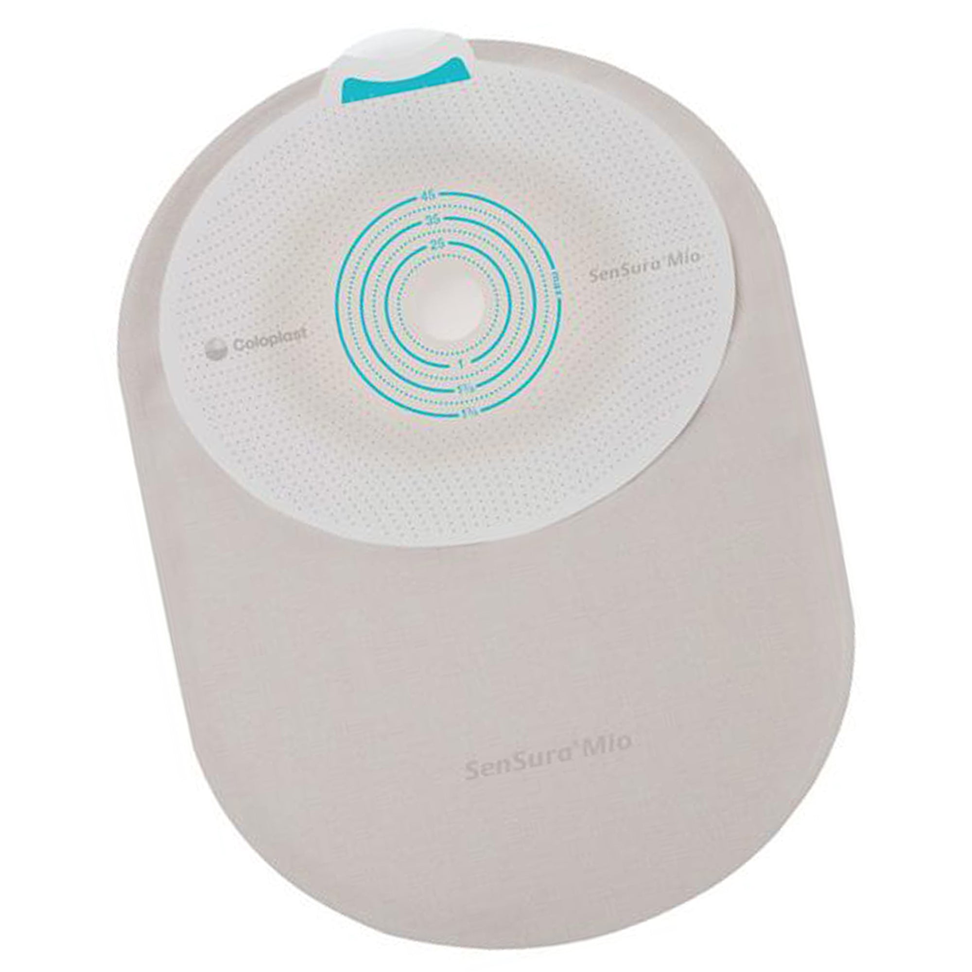 SenSura Mio One-Piece Closed End Opaque Filtered Ostomy Pouch, Maxi Length, 5/8 to 1 Inch Stoma-"Ostomy Pouch SenSura Mio One-Piece System 8-1/4 Inch Length, Maxi Flat, Trim to Fit 5/8 to 1-3/4 Inch Stoma Closed End"