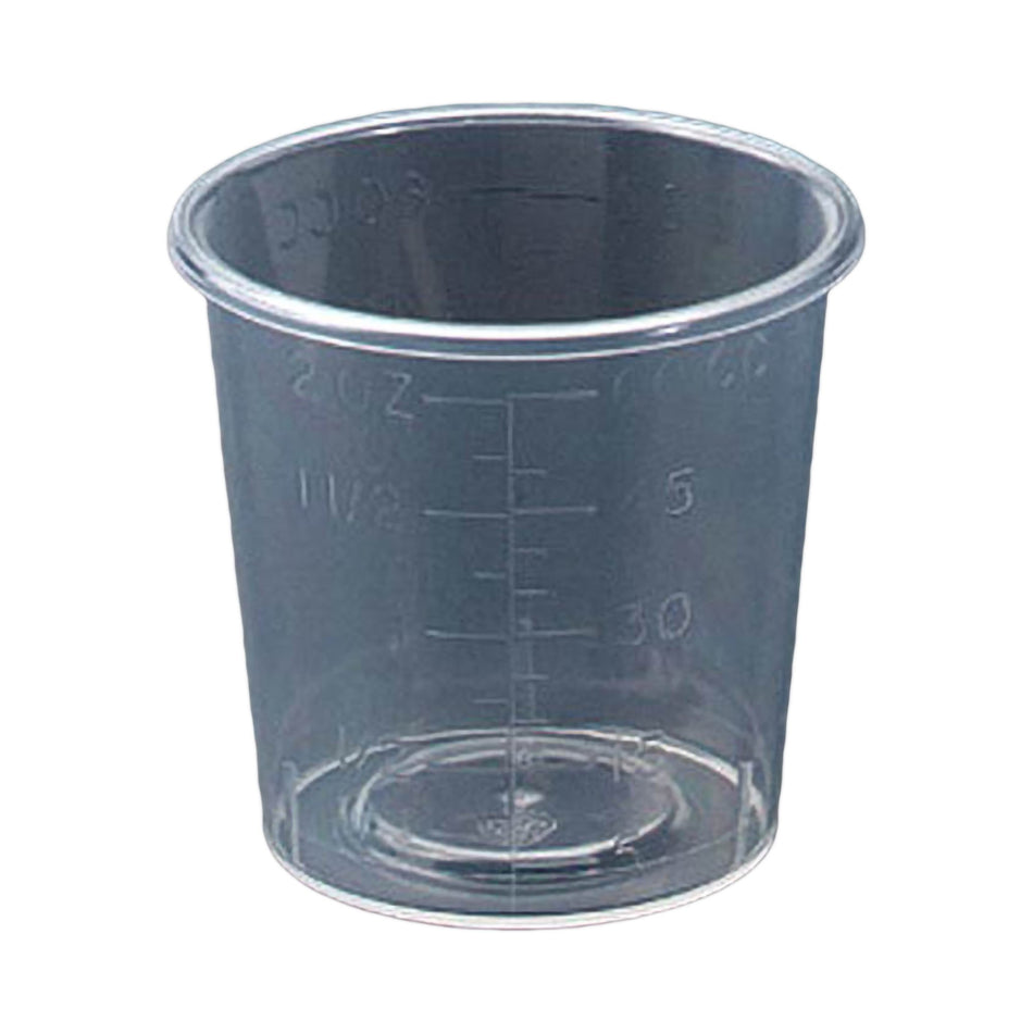 Sklar Graduated Medicine Cup, 2 ounce-Medicine Cup Sklar 2 oz. Clear Plastic Disposable Sterile
