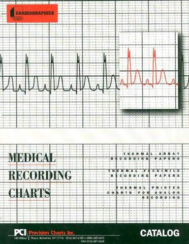 Philips ECG Recording Paper-Recording Chart Paper Philips Roll Black Grid