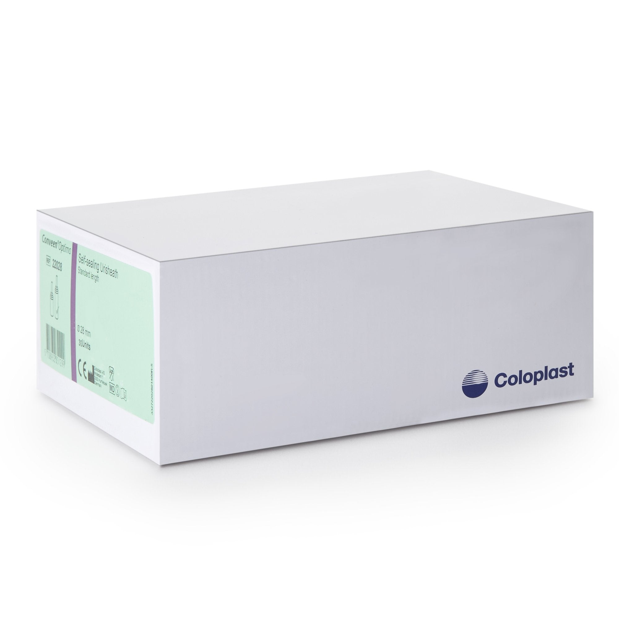 Conveen Optima Male External Catheter-Male External Catheter Conveen Optima Self-Adhesive Seal PSX Silicone Medium