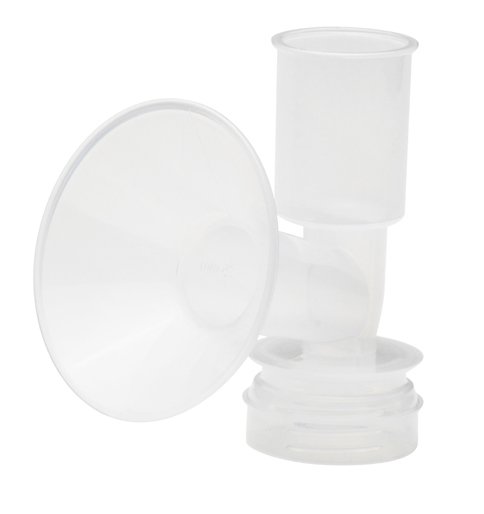 Ameda CustomFit Breast Flange, Medium-Breast Flange Custom Fit For Ameda HygieniKit Milk Collection Systems