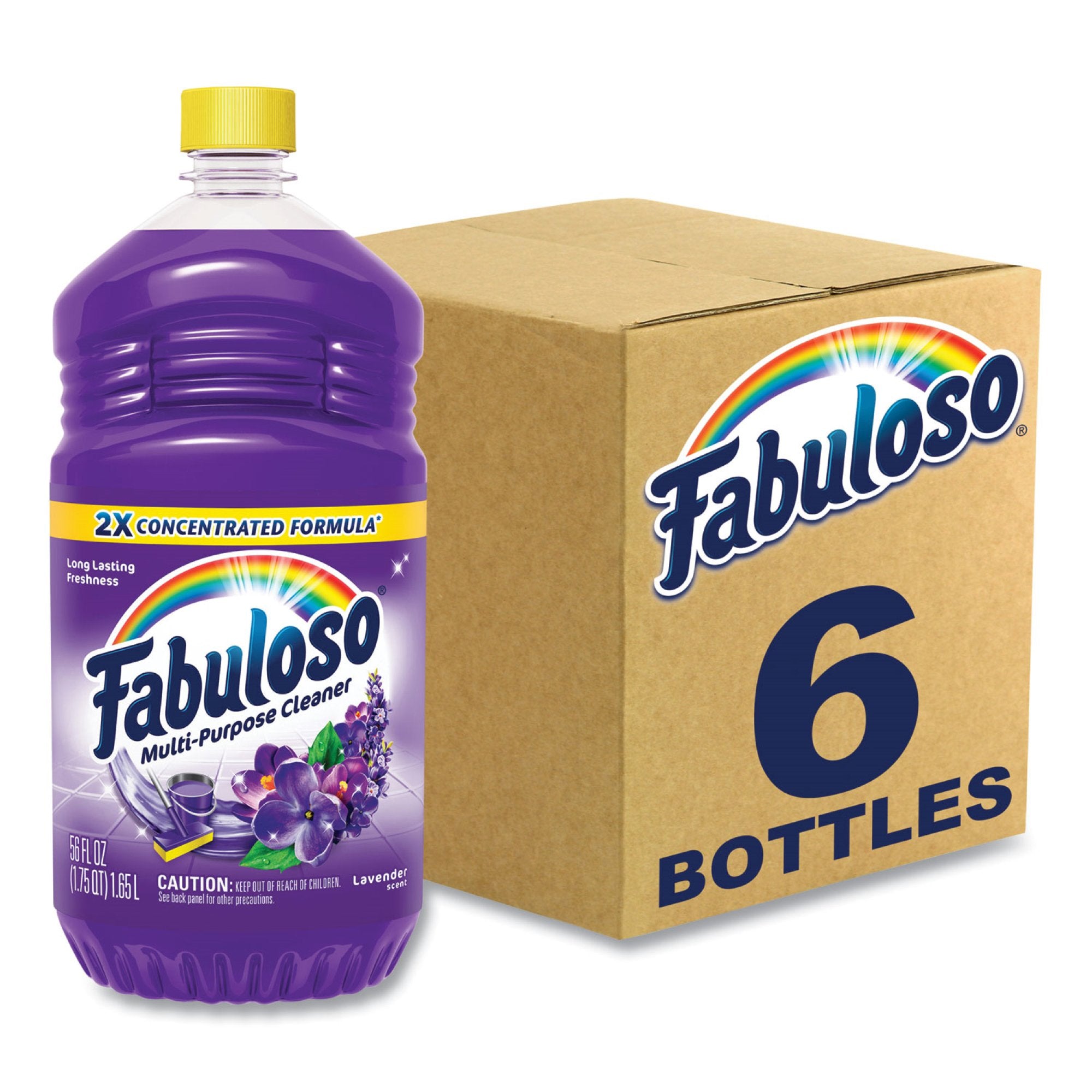 Fabuloso® Surface Cleaner Manual Pour Liquid 56 oz. Bottle Lavender Scent NonSterile