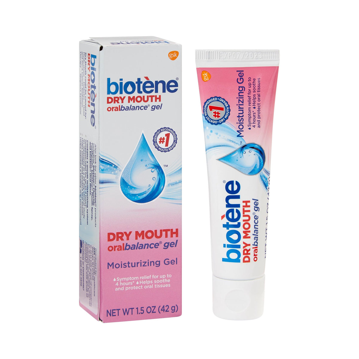 Biotene Dry Mouth Oral Balance Gel, 1.5 oz-Mouth Moisturizer Biotene Oral Balance 1.5 oz. Gel
