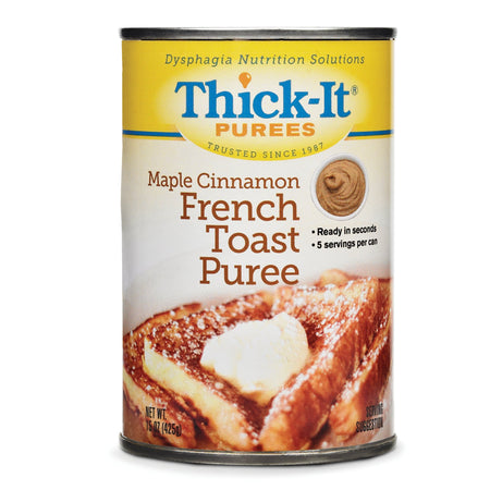 Thick-It Maple Cinnamon French Toast Pure, 15 oz. Can-Thickened Food Thick-It 15 oz. Can Maple Cinnamon French Toast Flavor Puree IDDSI Level 4 Extremely Thick/Pureed