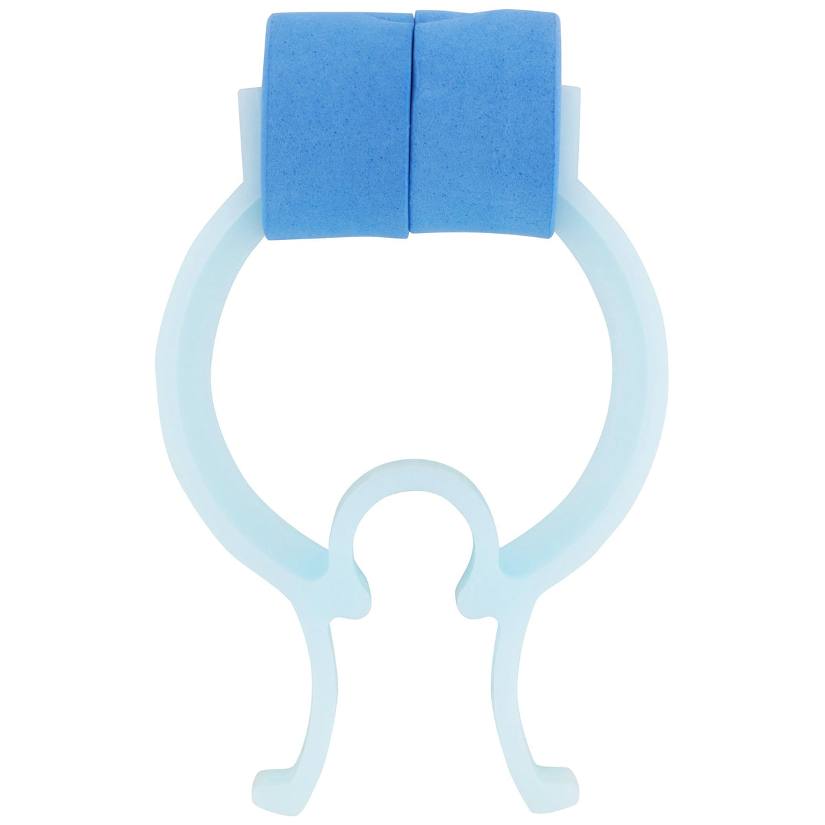 McKesson Nose Clips-"Nose Clip McKesson Foam, Disposable, Blue Plastic For Spirometer"