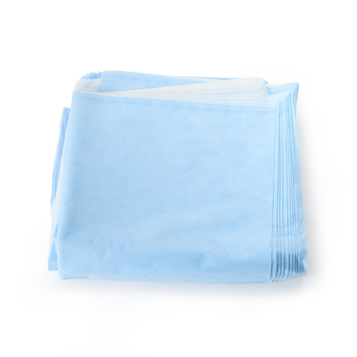 Quick Check H600 Sterilization Wrap, 30 x 30 Inch-QUICK CHECK* H200 Sterilization Wrap White / Blue 30 X 30 Inch Dual Layer SMS Polypropylene Steam / EO Gas / Hydrogen Peroxide