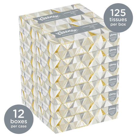 Kleenex® Facial Tissue, White, 8.4 x 8.6 Inch - Housekeeping>Facial Tissues - Kimberly Clark
