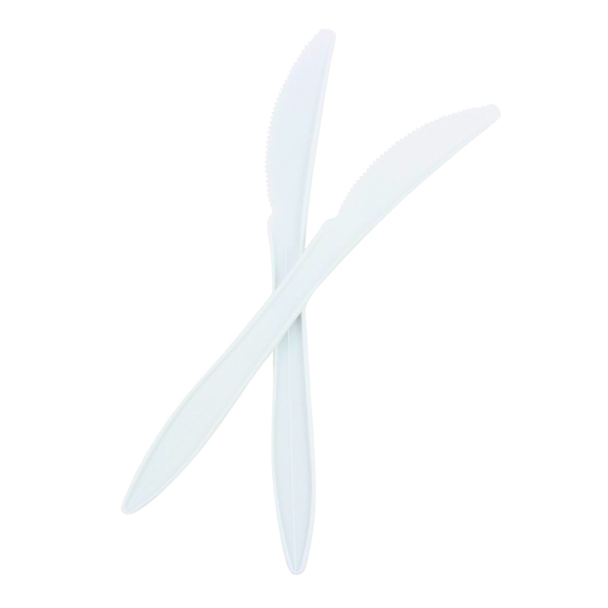 McKesson Knife, White-Knife McKesson Medium Weight White Polypropylene