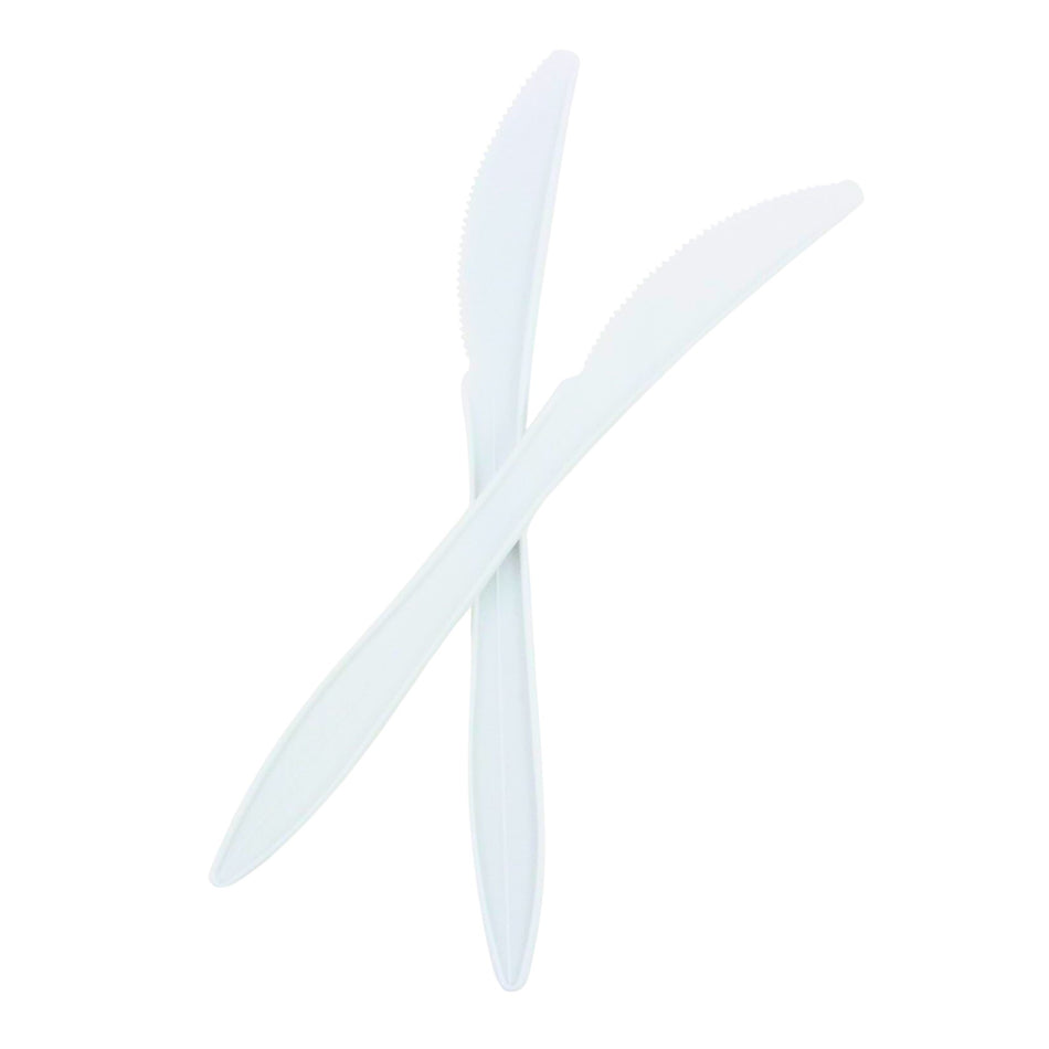 McKesson Knife, White-Knife McKesson Medium Weight White Polypropylene