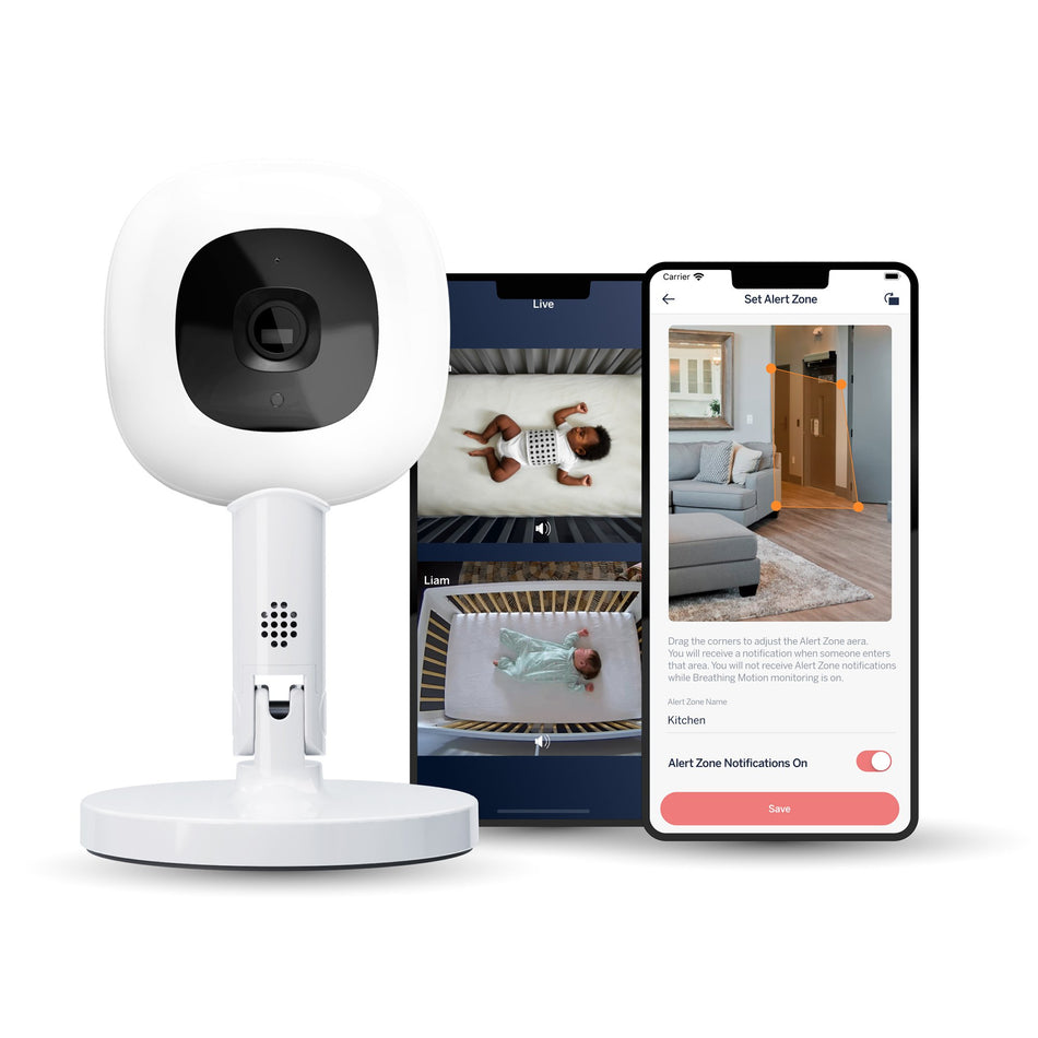 Nanit Pro Camera with Flex Stand-Baby Monitor with Flex Stand Nanit Pro Smart