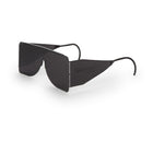 Post Mydriatic Glasses Solarettes® Side Shield Smoke Tint Black Frame Over Ear One Size Fits Most