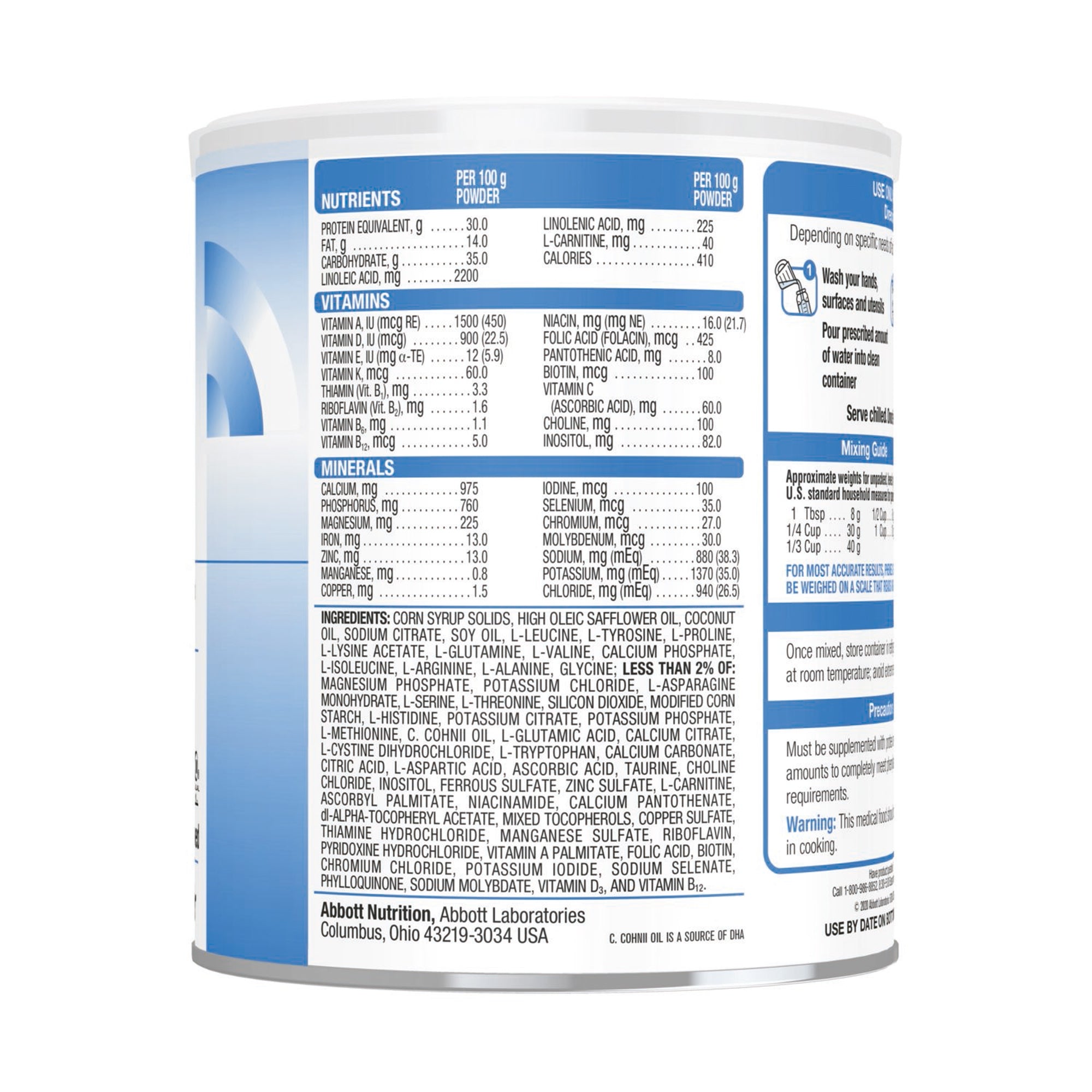 Phenex®-2 Amino Acid–Modified Medical Food for PKU - Nutritionals and Feeding Supplies>Nutritionals>Oral Supplements - Abb...