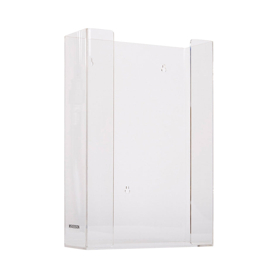 McKesson Glove Box Holder-Glove Box Holder McKesson Horizontal Mounted 3-Box Capacity Clear 4-1/4 X 11 X 16 Inch Plastic