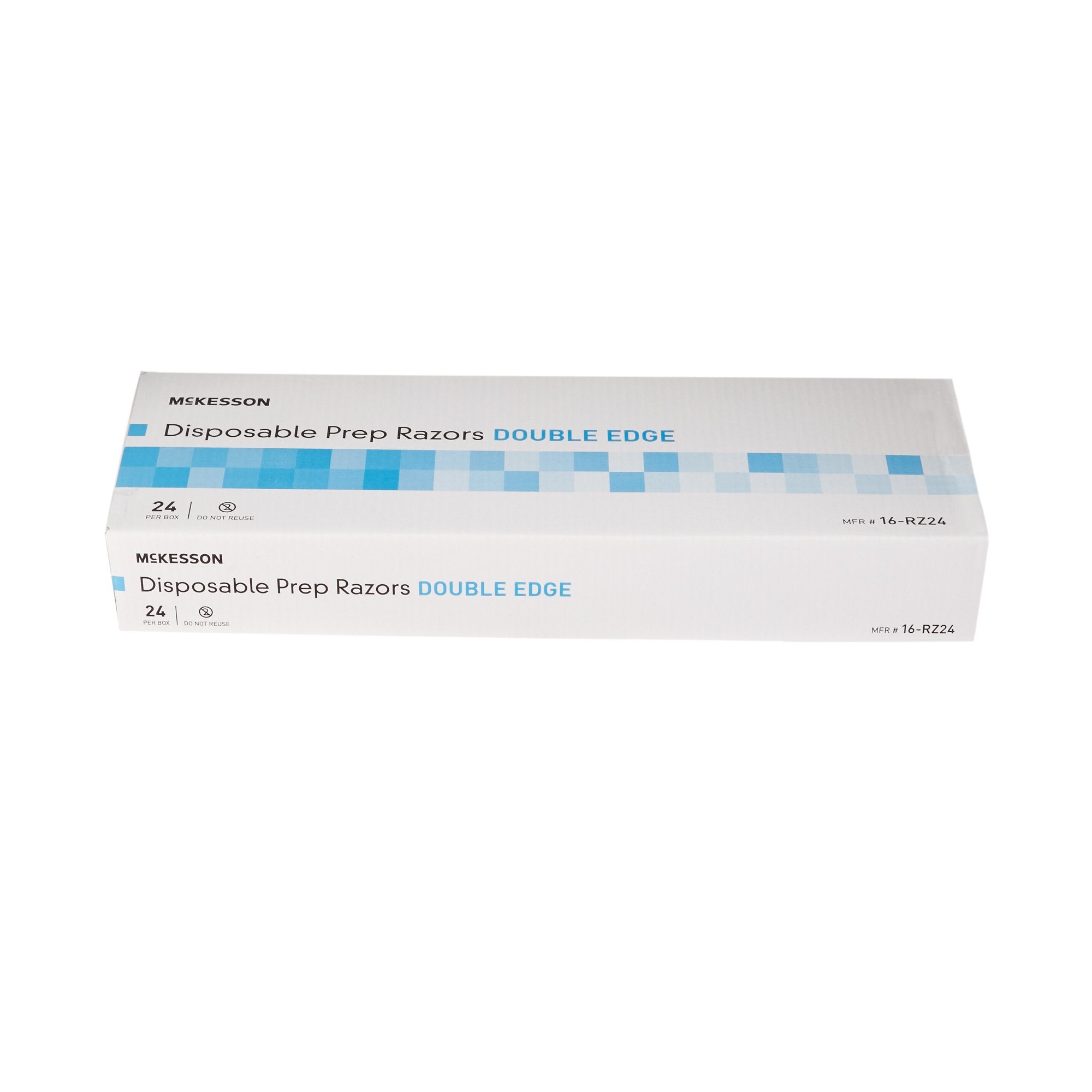 McKesson Single-Blade Razor, Double-Edged, Disposable-Surgical Prep Razor McKesson Double Edge Single Blade NonSterile Disposable